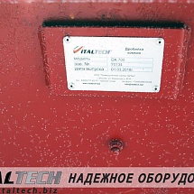 Отгрузка дробилки (измельчитель) комков DK 700 ITALTECH для заказчика из республики Казахстан
