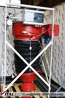 Для заказчика из г. Тюмень к отгрузке подготовлен телескопический загрузчик с интегрированной системой аспирации JETPACK 1000 SA ITALTECH