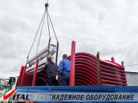 Отгрузка силоса цемента производства ITALTECH - EUROSILO ЕС Р 3,8/170 во Владимировскую область