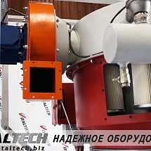 Для заказчика из г. Тюмень к отгрузке подготовлен телескопический загрузчик с интегрированной системой аспирации JETPACK 1000 SA ITALTECH