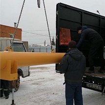 Отгружена станция разгрузки вагонов HOPPERTOP в комплекте с дополнительным передвижным конвейером в республику Казахстан, г.Караганда.