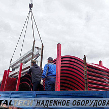 Отгрузка силоса цемента производства ITALTECH - EUROSILO ЕС Р 3,8/170 во Владимировскую область