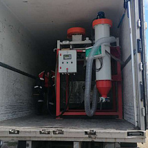 Отгружена Станция затаривания мягких контейнеров типа Биг-Бэг ITALTECH SZ-500 для Московского пиво-безалкогольного комбината ОЧАКОВО (АО МПБК "ОЧАКОВО") в г. Москва