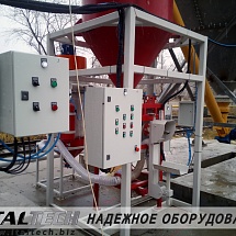 Фотоотчет с объекта в Нижегородской области, где смонтирована линия перегрузки и фасовки цемента.