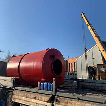 Отгрузка оборудования для АО "НЗСМ" в г. Навашино Нижегородской области.