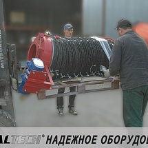 Для клиента из города Нижний Новгород, для организации прирельсового склада цемента, отгружен телескопический загрузчик JETPACK 1000 ITALTECH