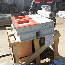 Отгружена партия винтовых конвейеров в комплекте с ножевыми задвижками для компании ООО "Инертник" в город Ленинск-Кузнецкий Кемеровская область.