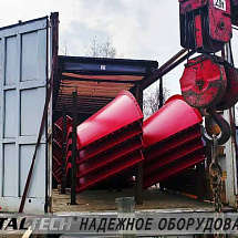 Отгрузка в Великий Новгород силоса цемента разборной конструкции EUROSILO BOLTED 545/ 6,2 ITALTECH