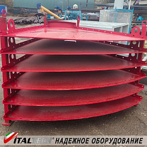 Отгрузка силоса цемента производства ITALTECH в г.Вологда