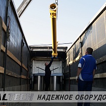 Произведена отгрузка очередной партии технологического оборудования в адрес компании "ЭКОСИТ" - официального представителя торговой марки ITALTECH в г.Краснодар.