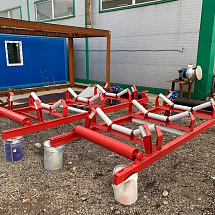 Отгрузка шести ленточных конвейеров и трех ковшовых элеваторов в г. Березники Пермского края для компании УРАЛХИМ.