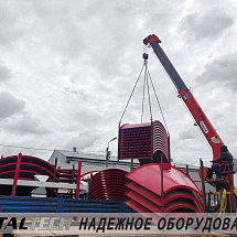 Отгрузка силоса цемента производства ITALTECH - EUROSILO ЕС Р 3,8/170 во Владимировскую область