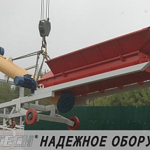 Отгрузка оборудования для организации прирельсового склада цемента