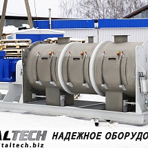 Для организации ФИЛИАЛ "АЗОТ" АО "ОХК "УРАЛХИМ" В ГОРОДЕ БЕРЕЗНИКИ был изготовлен и отгружен смеситель периодического действия TURBOMIX 4800 ITALTECH