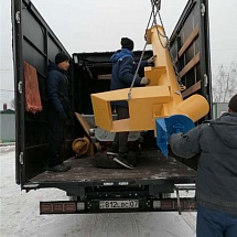 Отгружена станция разгрузки вагонов HOPPERTOP в комплекте с дополнительным передвижным конвейером в республику Казахстан, г.Караганда.