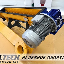 Обзор винтового конвейера DEMIX LM ITALTECH желобчатого типа, предназначенного для транспортировки пылевых, зерновых и мелкокусковых материалов, склонных к уплотнению и комкованию.