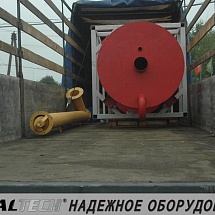 Отгрузка оборудования для организации прирельсового склада цемента