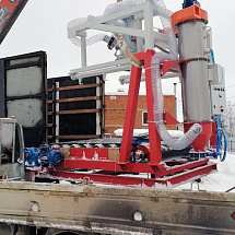 В Республику Татарстан отгружена станция затаривания мягких контейнеров типа "Биг-Бэг" SZ 500 7 L.